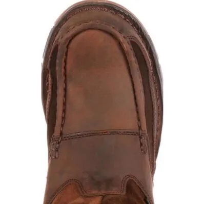 Georgia Boots Brown Athens Mens Waterproof Wellington Work Boot G4403 **ONLINE ONLY