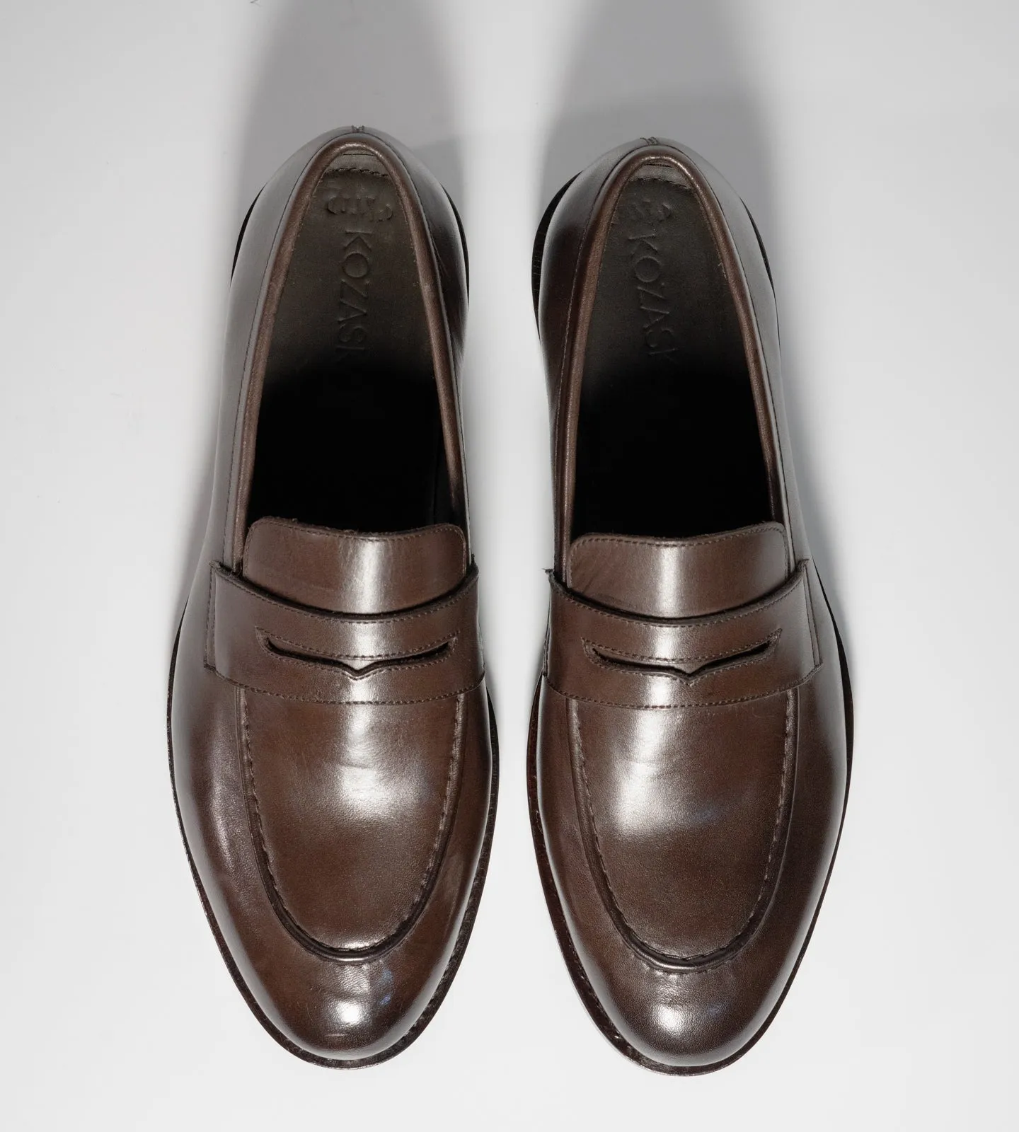 Goodyear Welted Classic Brown Penny Loafers
