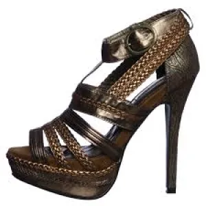Grecian Bronze Heels