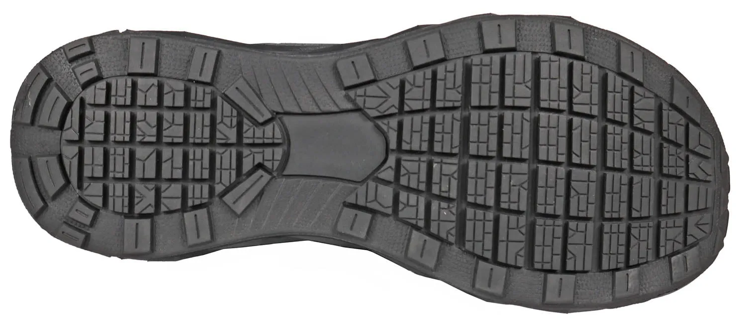 Hoss Boots Mens Buster V Composite toe Black Textile Work Shoes