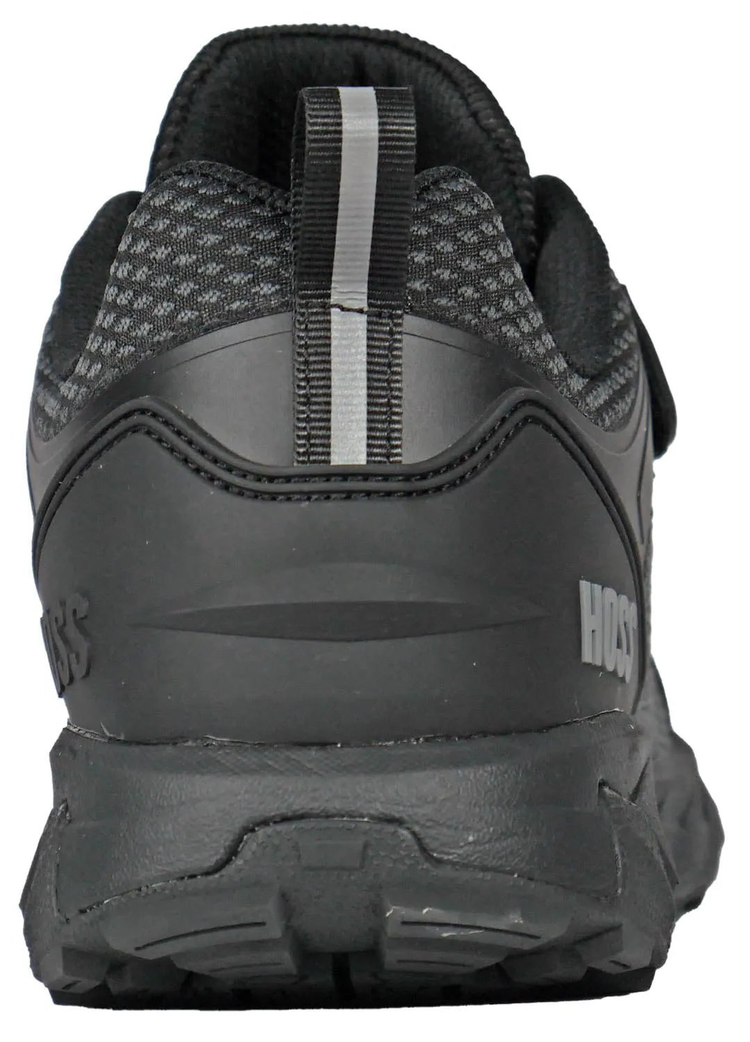 Hoss Boots Mens Buster V Composite toe Black Textile Work Shoes