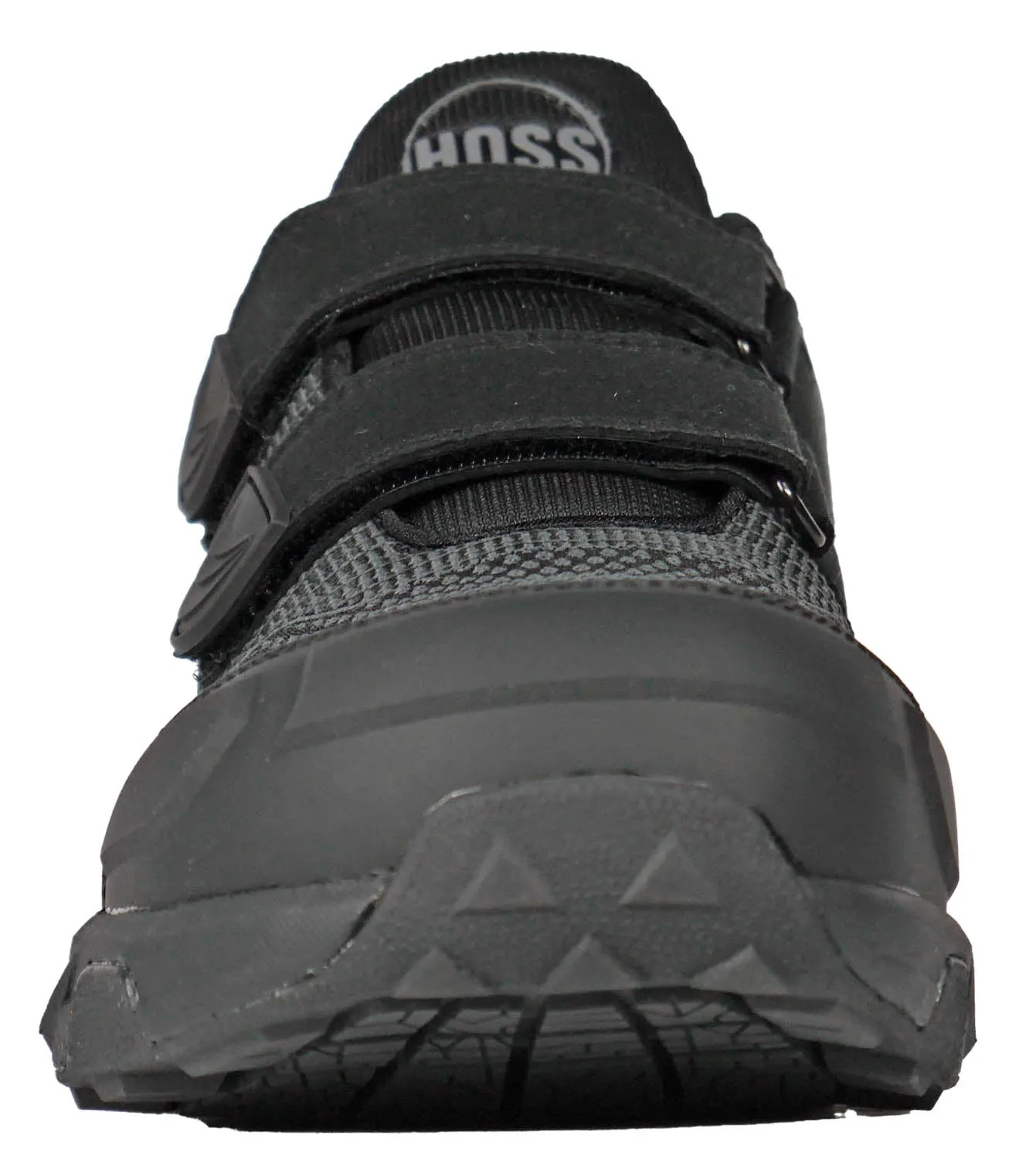 Hoss Boots Mens Buster V Composite toe Black Textile Work Shoes