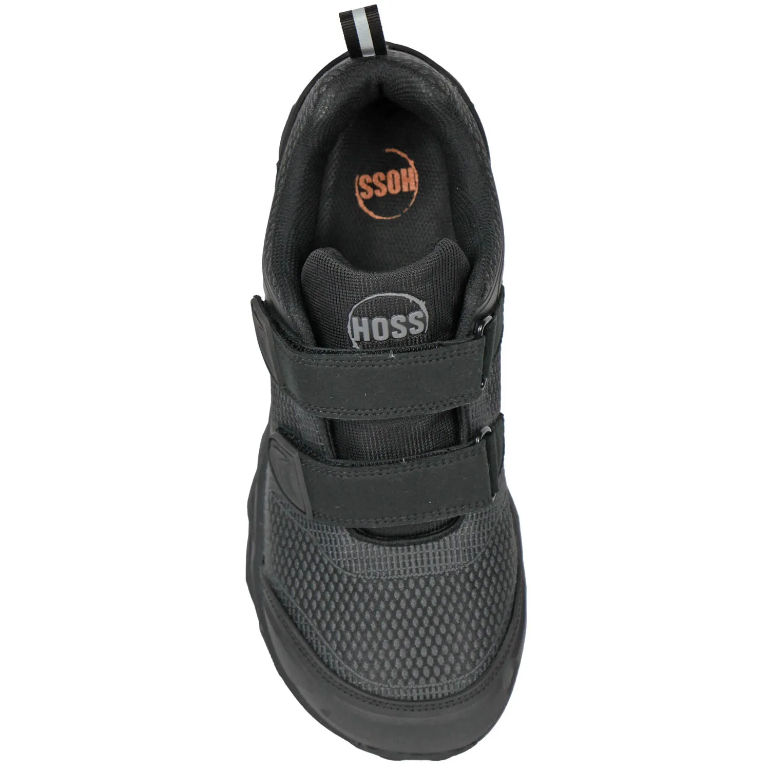 Hoss Boots Mens Buster V Composite toe Black Textile Work Shoes