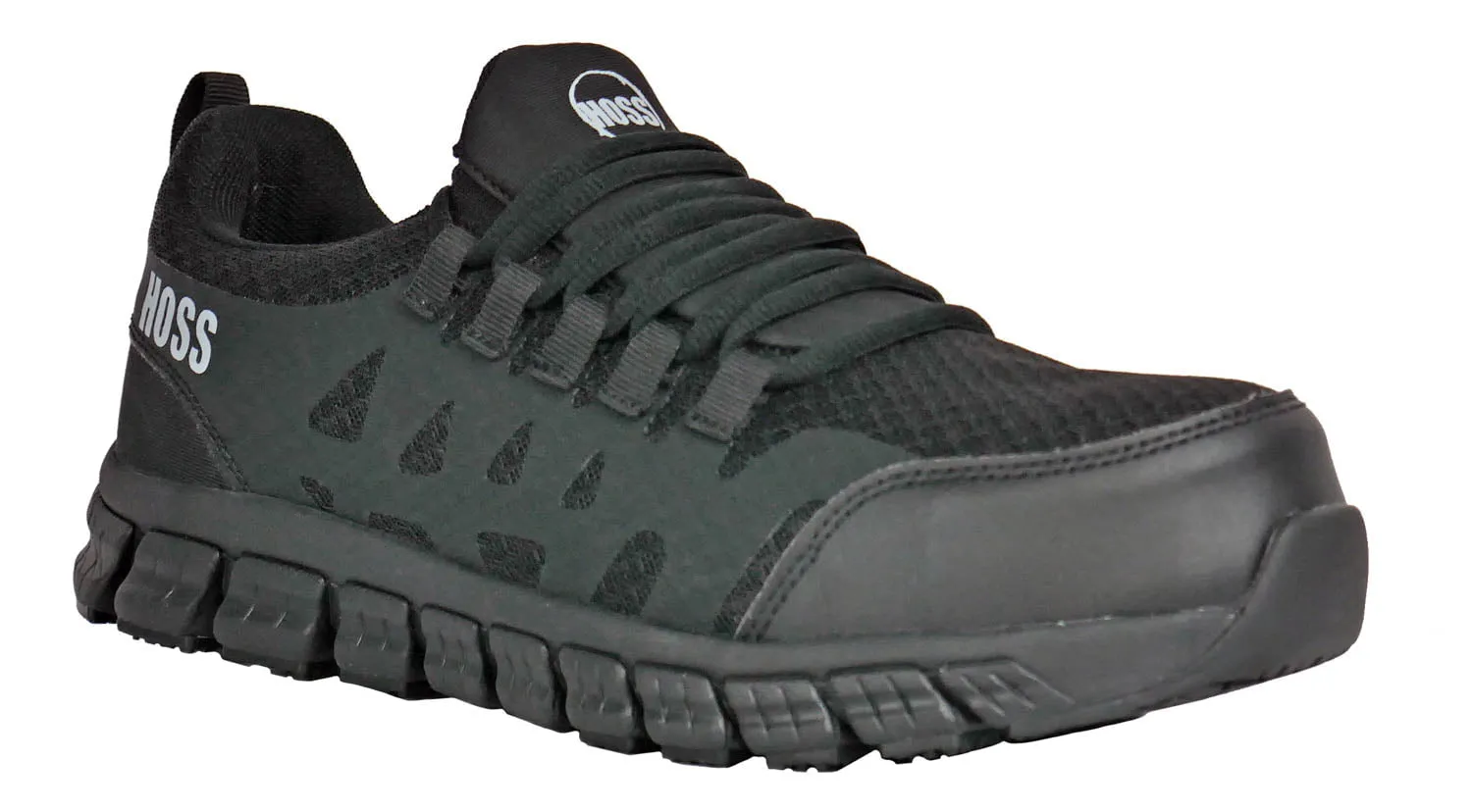 Hoss Boots Womens Sparks SD Composite toe Black Mesh Work Shoes
