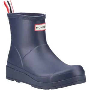 Hunter Womens Blue Play Short Boots