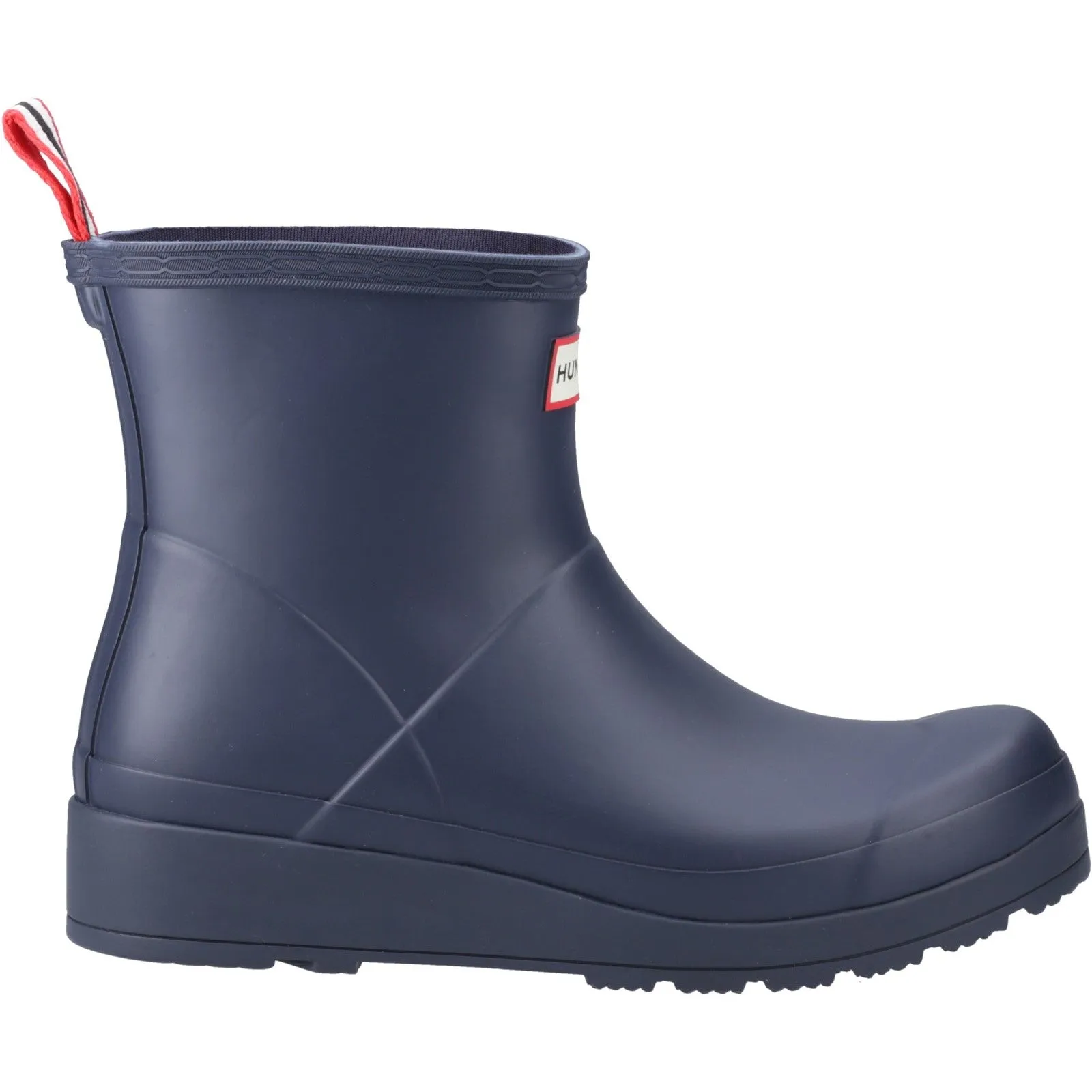 Hunter Womens Blue Play Short Boots