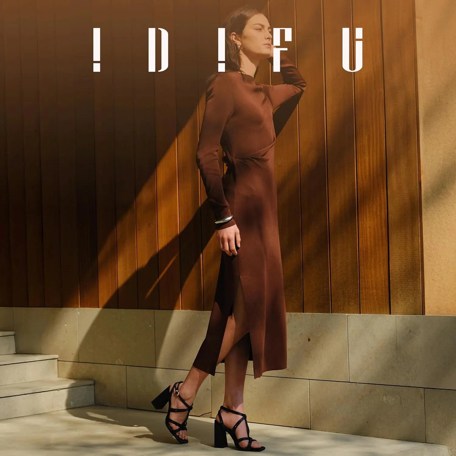 IDIFU IN4 Rhinestone Heels for Women Strappy High Chunky Block Heels Square Toe Slingback Dress Shoes Wedding Bridal Prom Party Heeled Sandals Dressy Sexy Sparkly Thick Heels