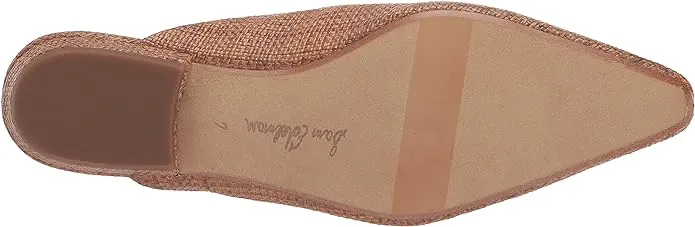 Jayden Sam Weave Sale event Embellished Flats Edelman Slip Mules Specialized range Cuoio Pointed On Toe
