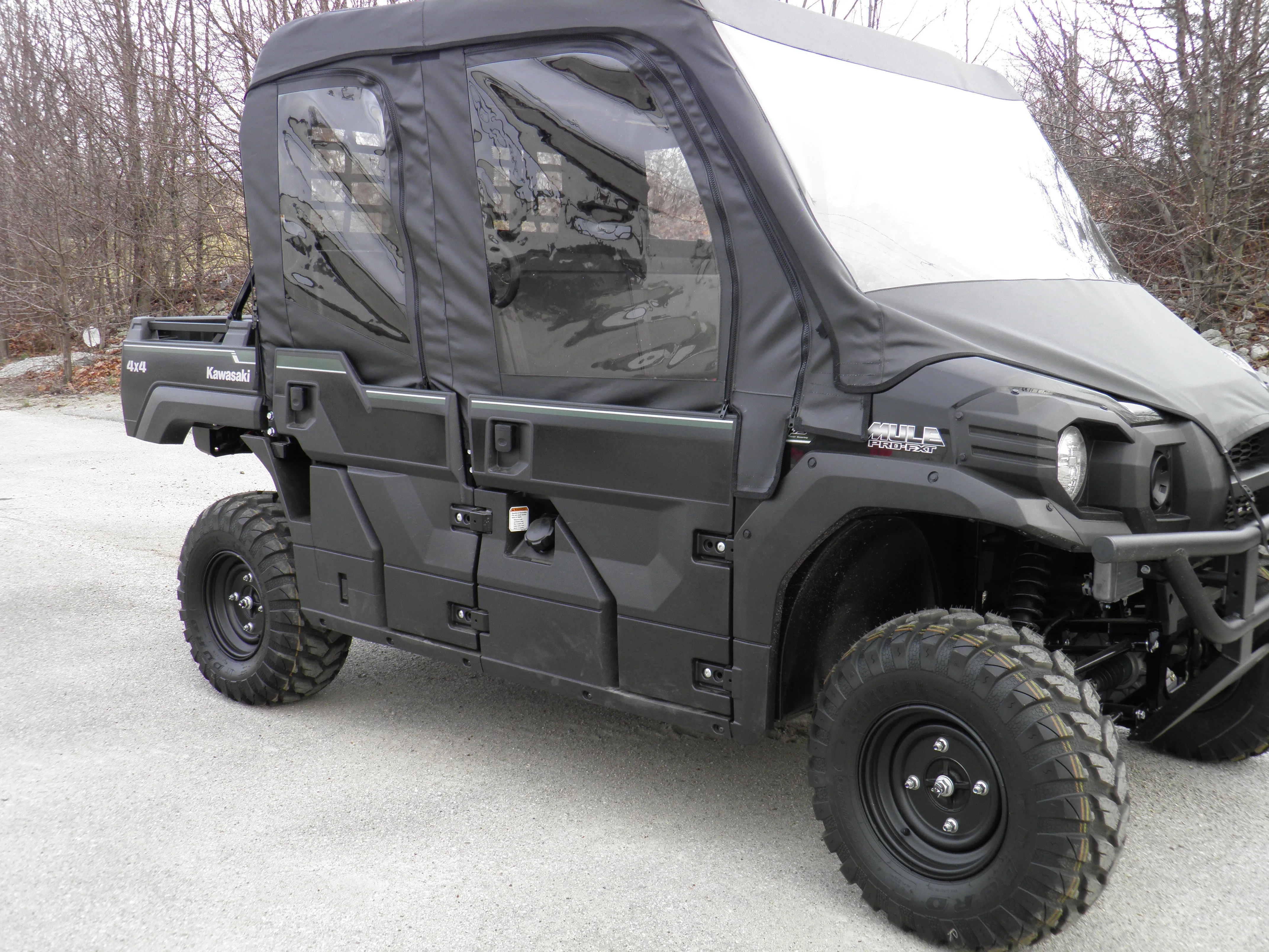 Kawasaki Pro FXT - Vinyl Windshield/Top/Rear Combo