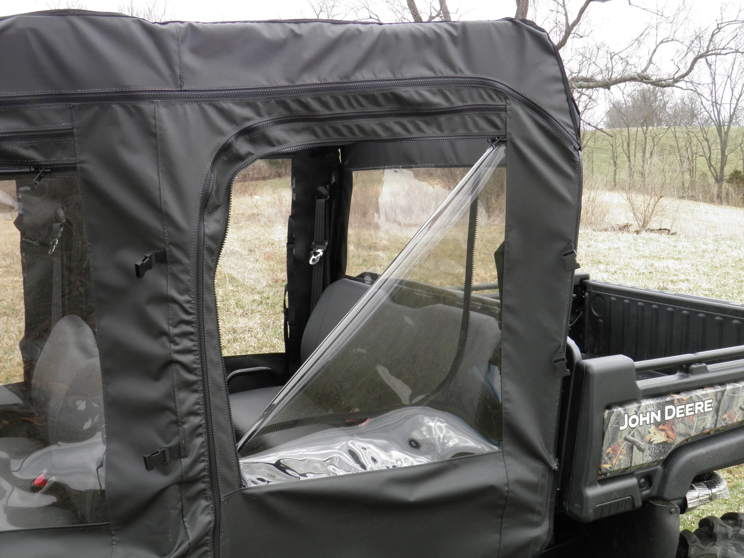 Kawasaki Pro FXT - Vinyl Windshield/Top/Rear Combo