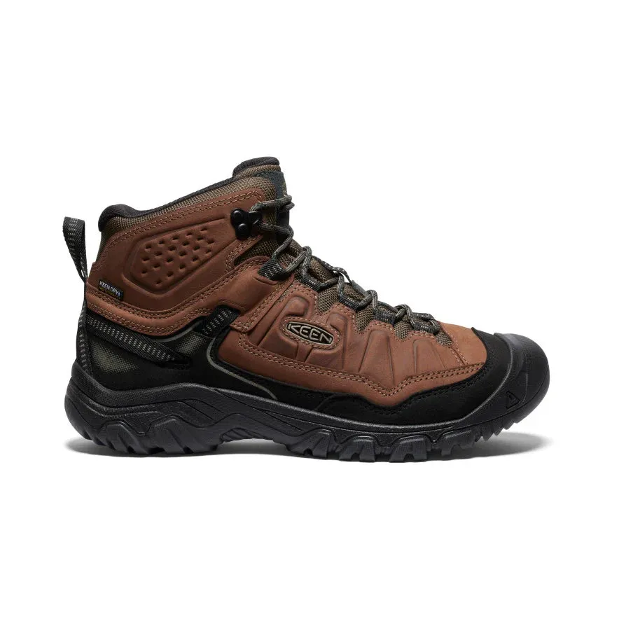 Keen Men's Targhee IV Mid Wp Bison/Black
