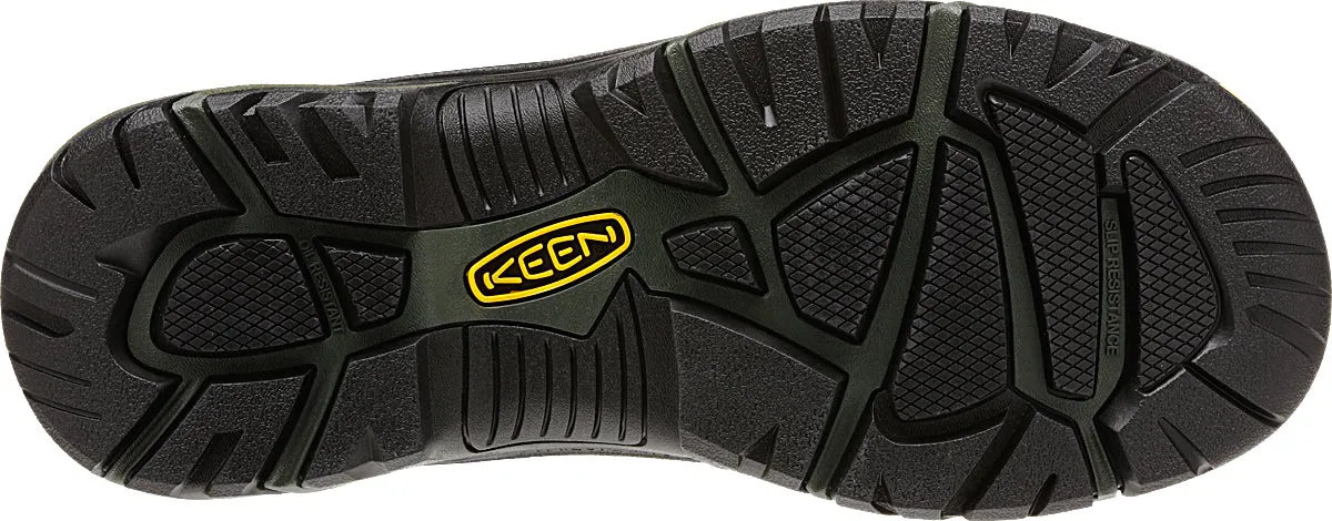 KEEN Utility Men's Braddock Mid Waterproof Electrical Hazard Steel Toe Work Boot