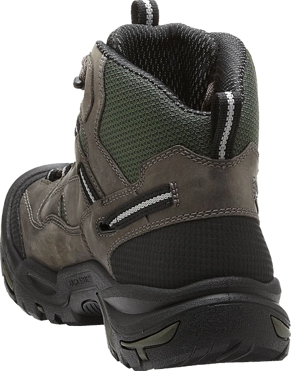 KEEN Utility Men's Braddock Mid Waterproof Electrical Hazard Steel Toe Work Boot