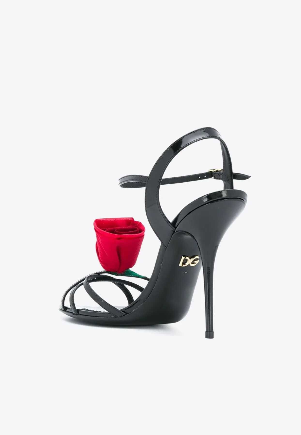Keira 105 Rose Applique Sandals