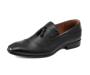 Kurt Black Tassel Loafers