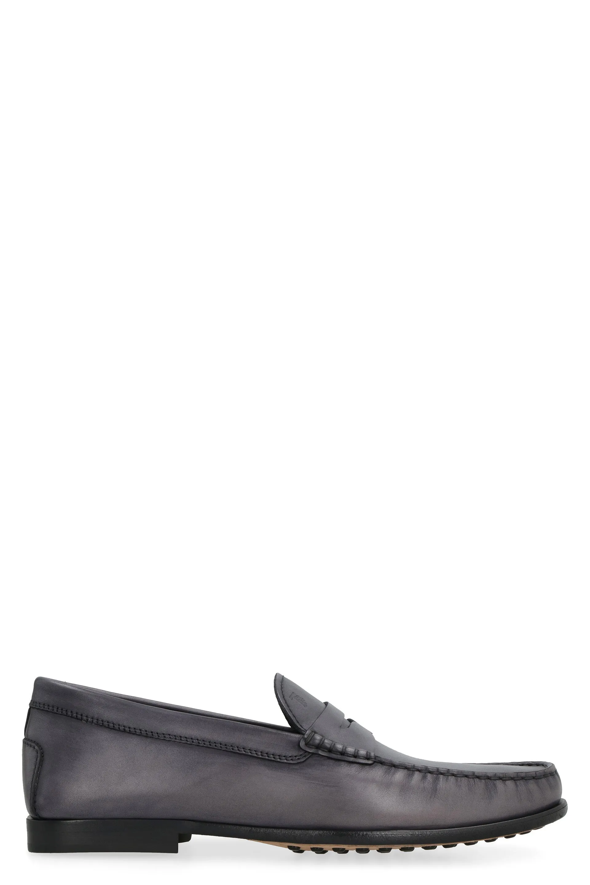 Leather loafers