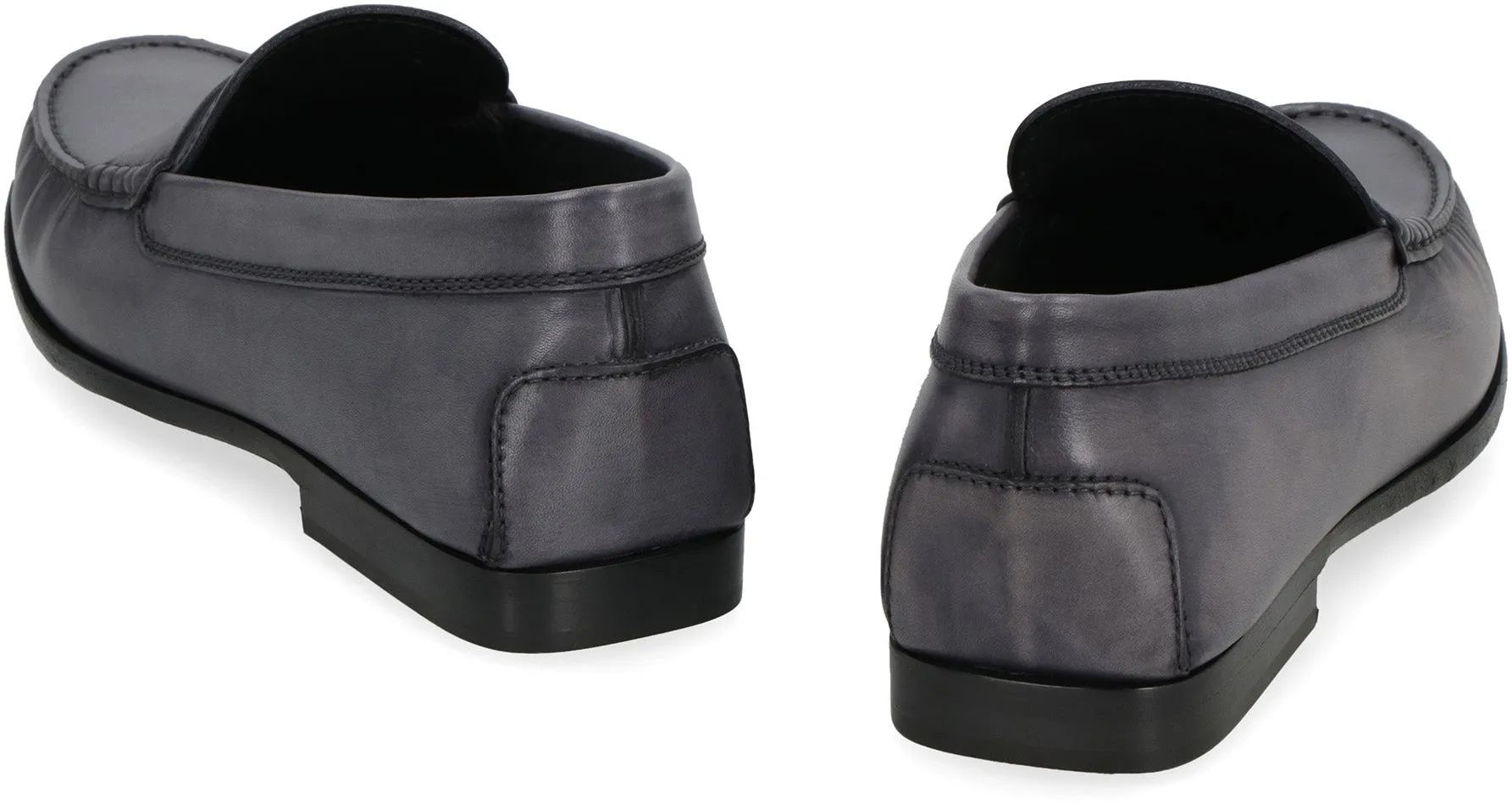 Leather loafers