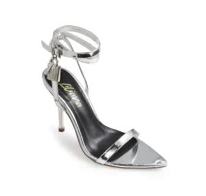 Liliana Banks-2A Womens Pointy Toe Stiletto High Heel Sandals