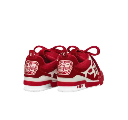 Louis Vuitton LV Skate Sneaker Red White
