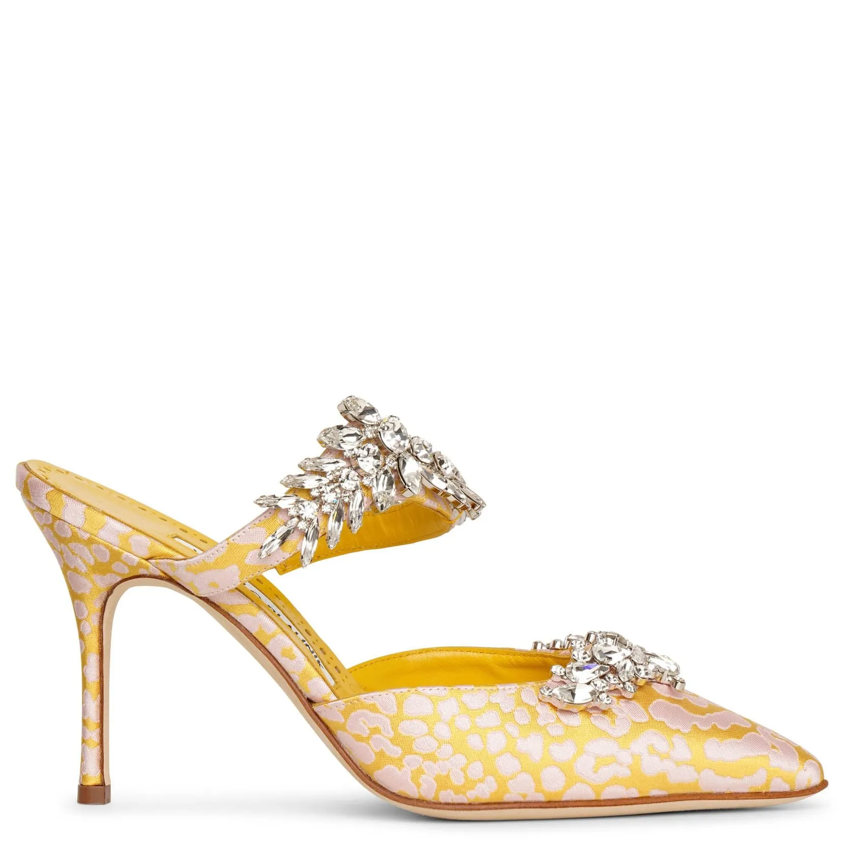 Lurum 90 jacquard mules