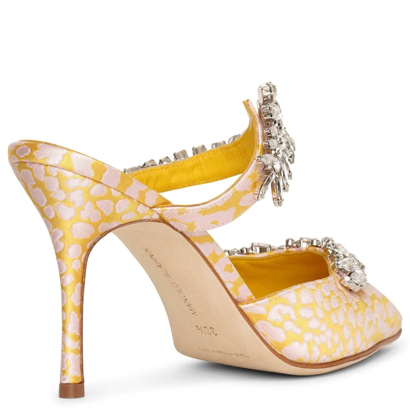 Lurum 90 jacquard mules