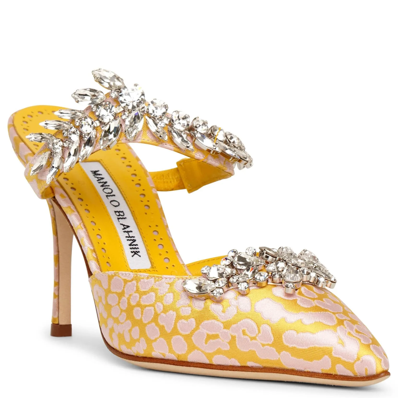 Lurum 90 jacquard mules