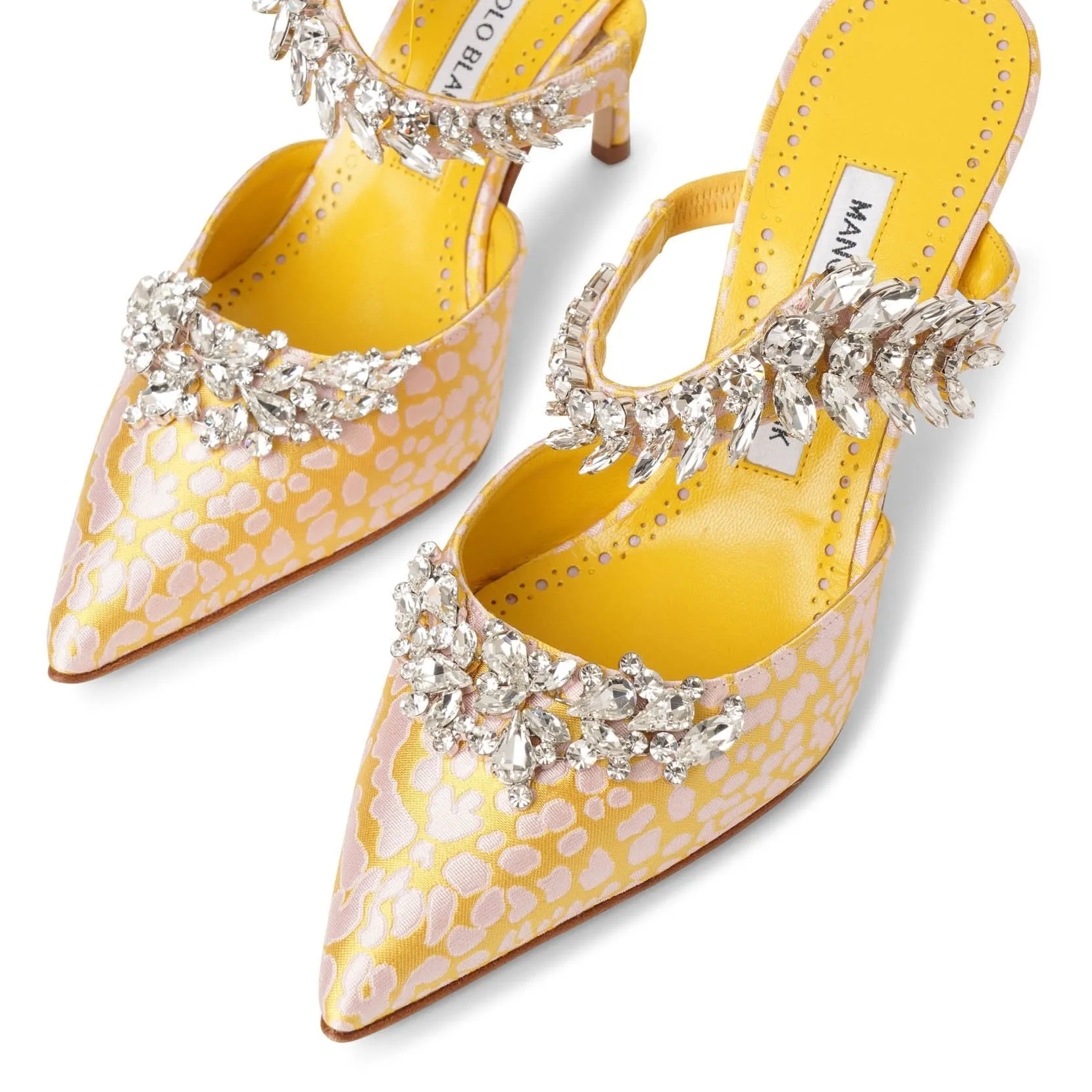 Lurum 90 jacquard mules
