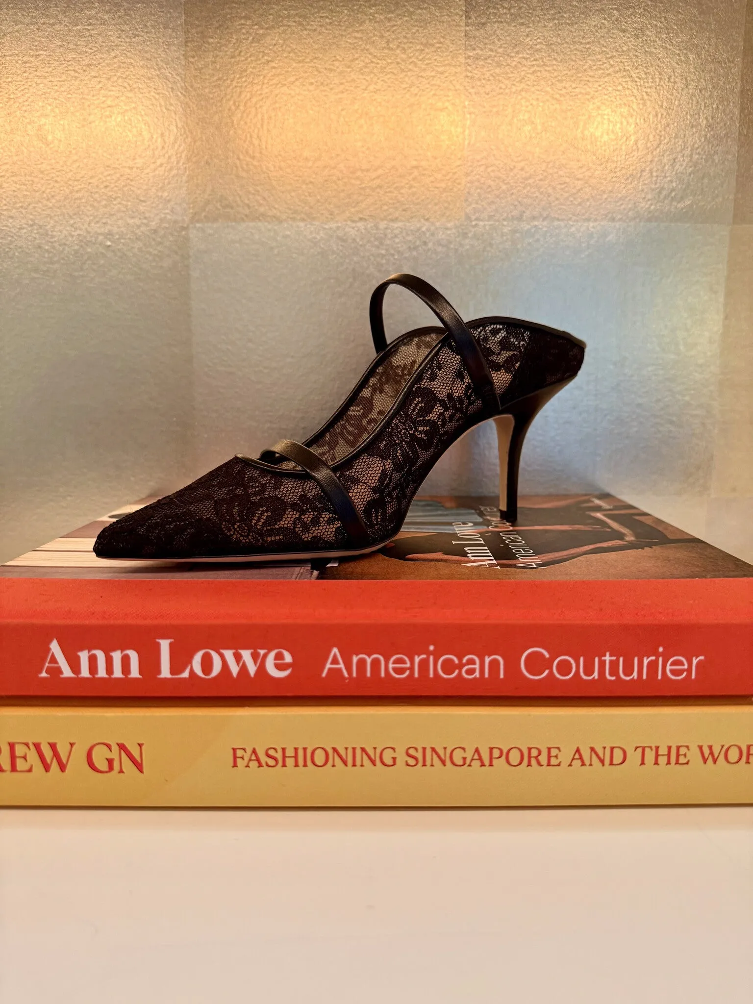 MALONE SOULIERS | MAUREEN LACE PUMP