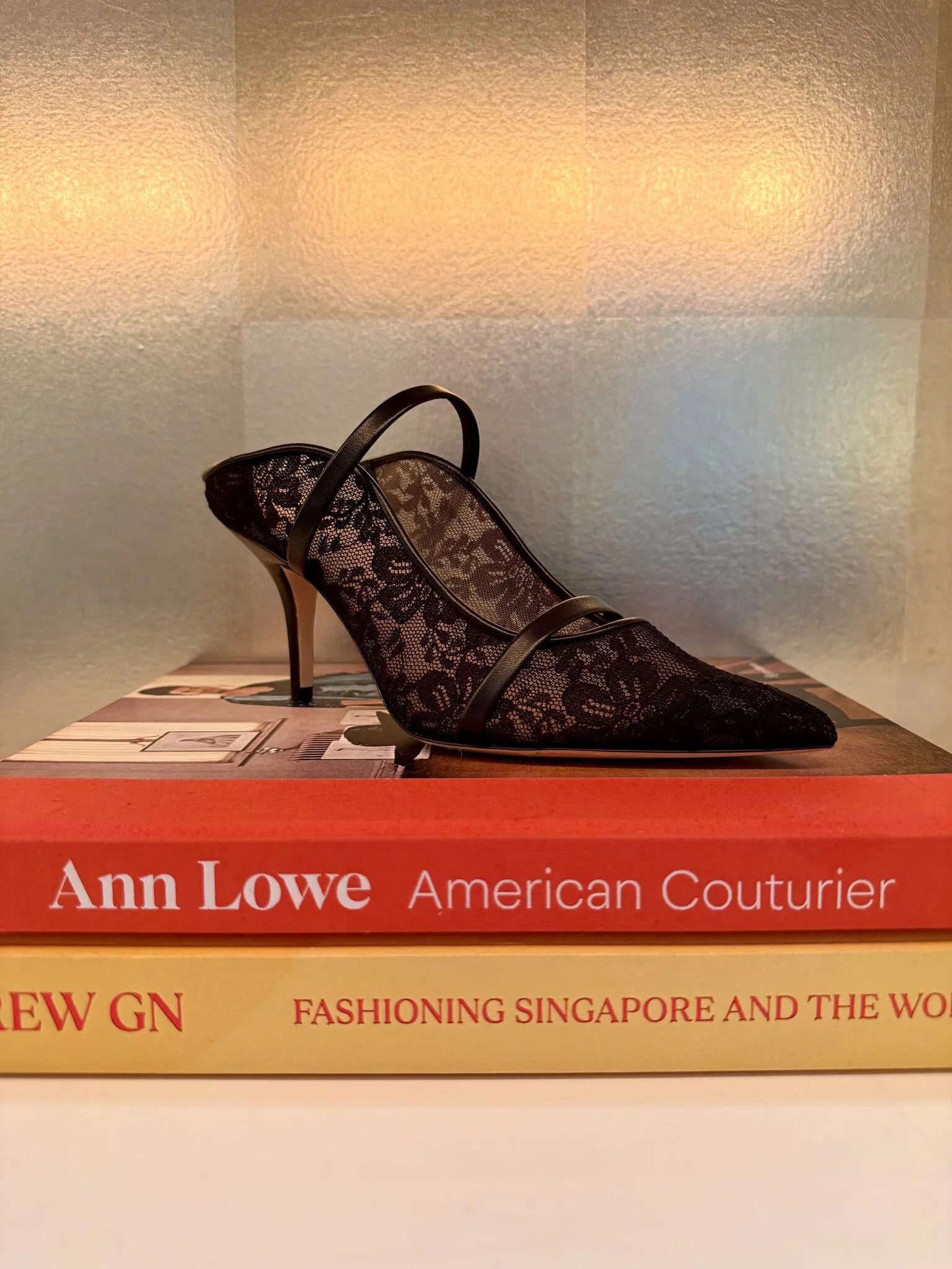 MALONE SOULIERS | MAUREEN LACE PUMP