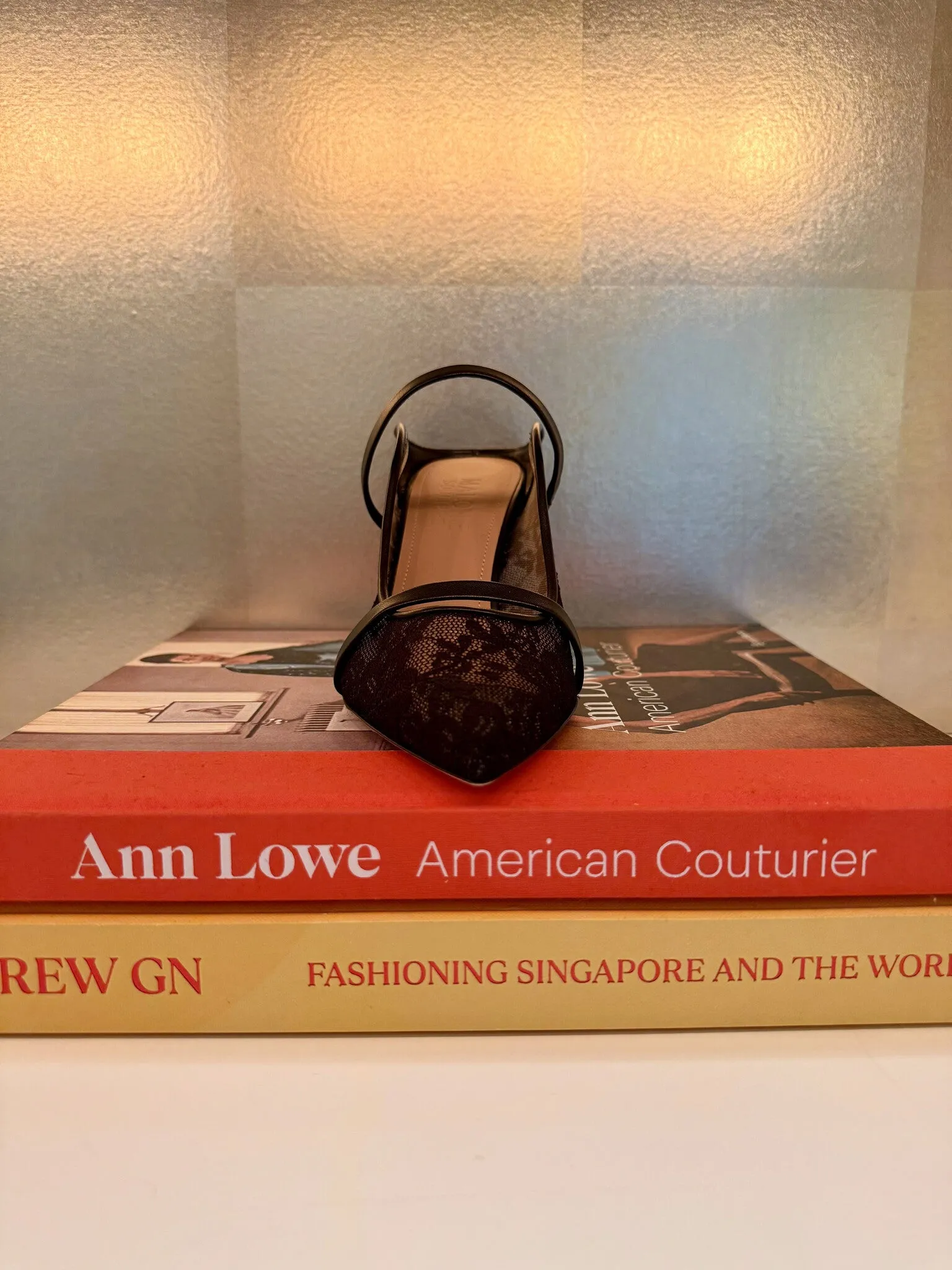 MALONE SOULIERS | MAUREEN LACE PUMP