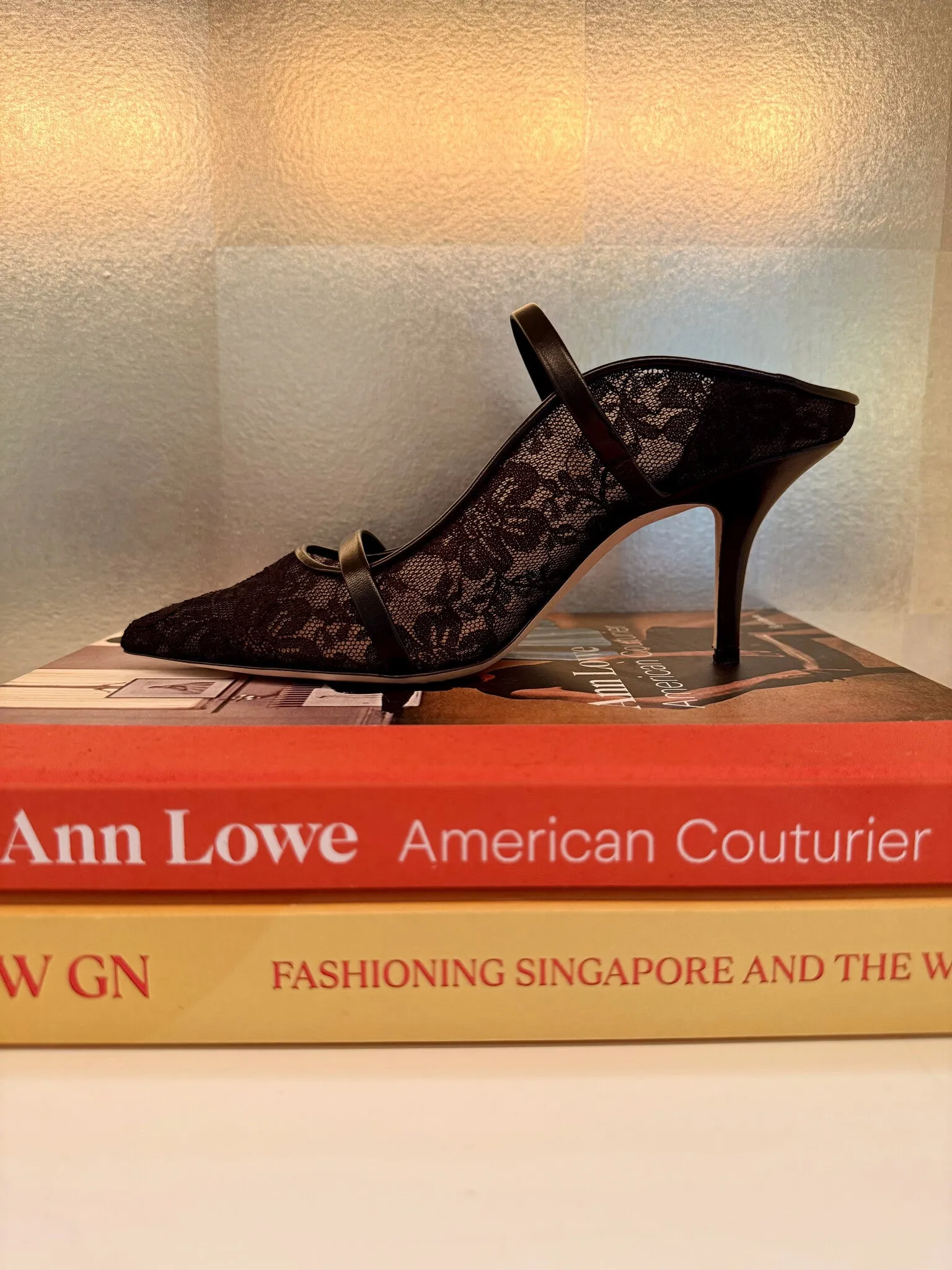 MALONE SOULIERS | MAUREEN LACE PUMP