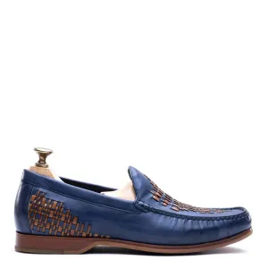 Men Slip-On Leather Tassel Loafers