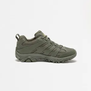 Merrell Moab 3 Mid Tactical Response Waterproof Boot Dark Olive Leather J004117