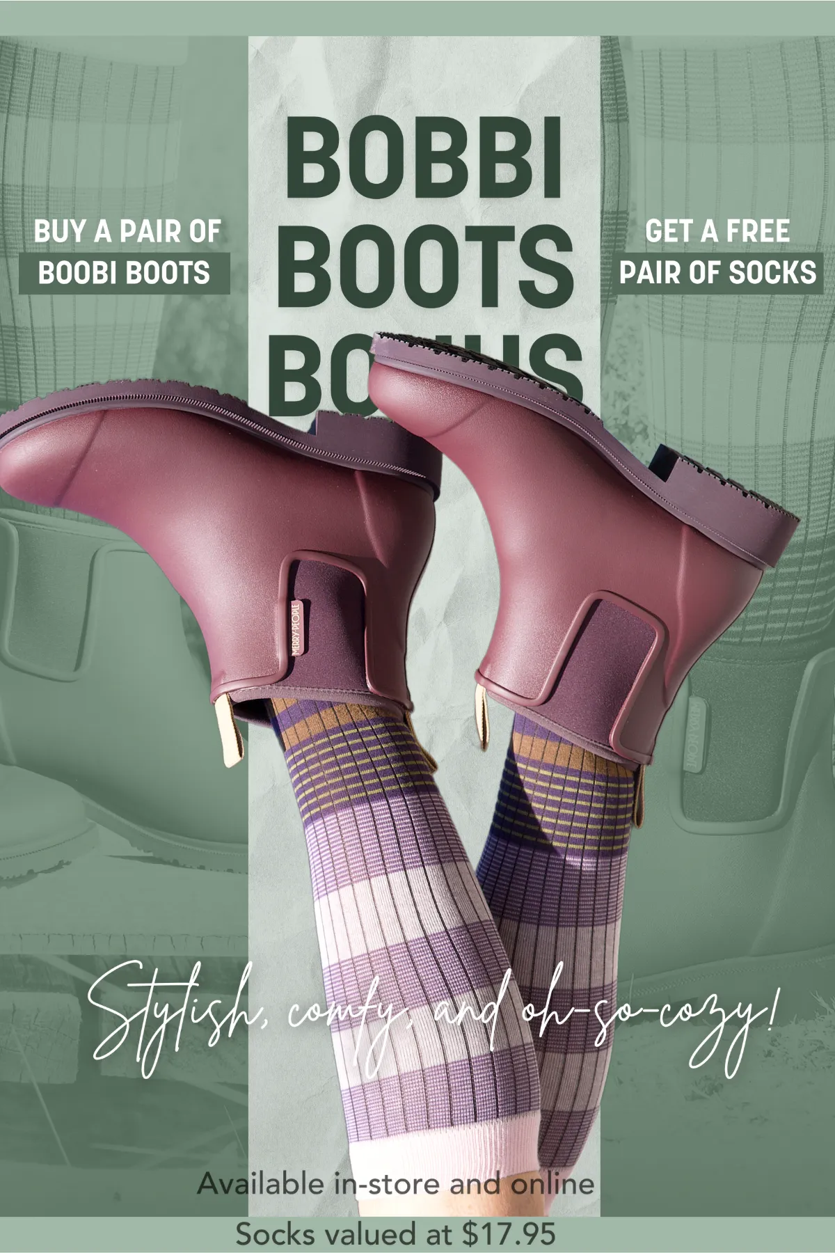 Merry People Bobbi Gumboots/Rainboots - Oxford Blue