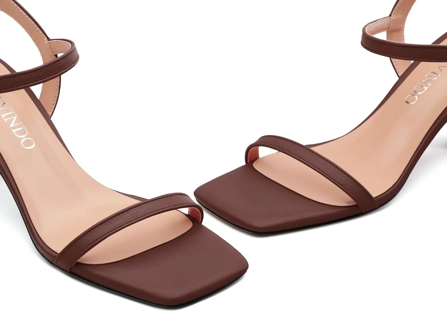 Mid Heels For Women Square Open Toe Ankle Strap Buckle Heeled Sandals Prom Daily Party Wedding Summer Dress Shoes 2.5 Inches2.5 Inches