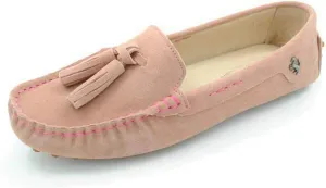 Minishion Summer Loafers for Women Tassel Driving Shoes YB96019