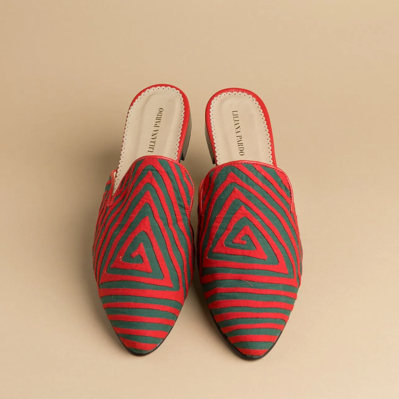 Mola Mules | Red & Green