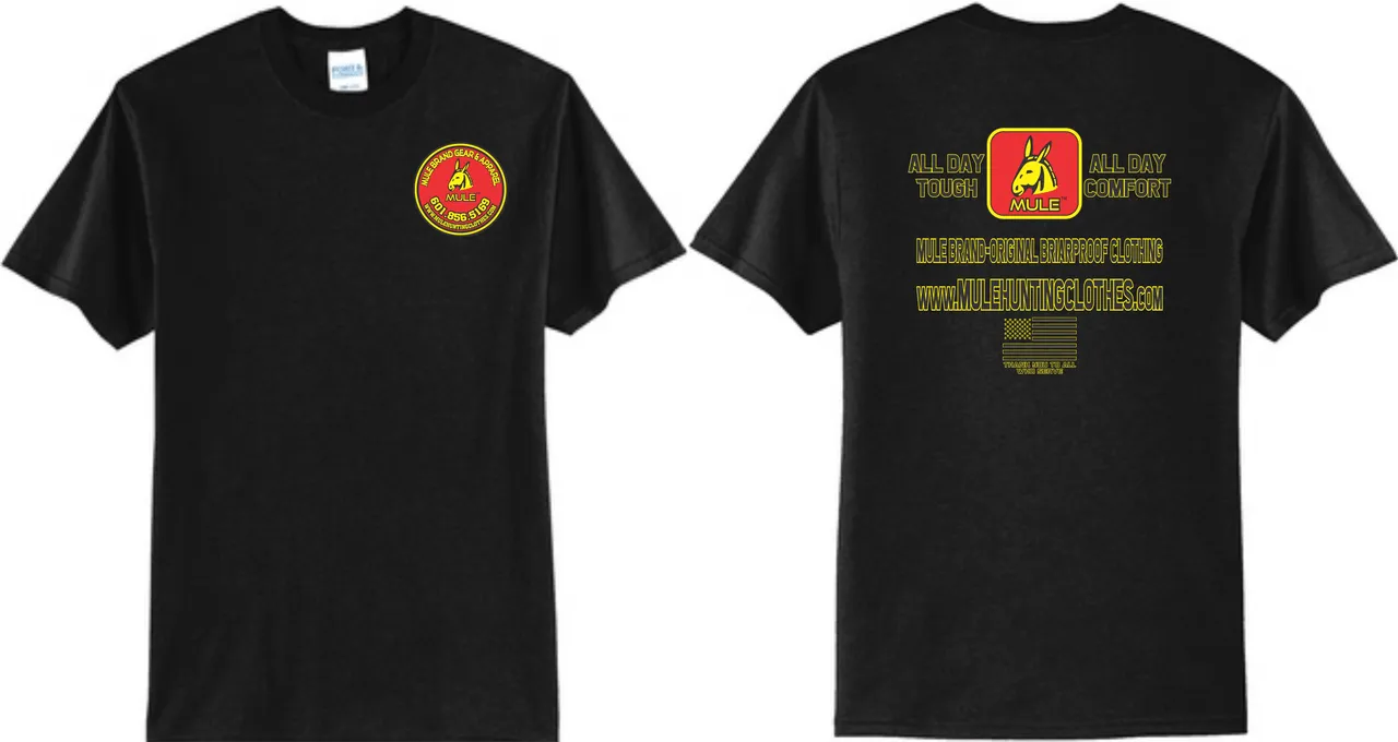 Mule Logo T-Shirt - Short Sleeves