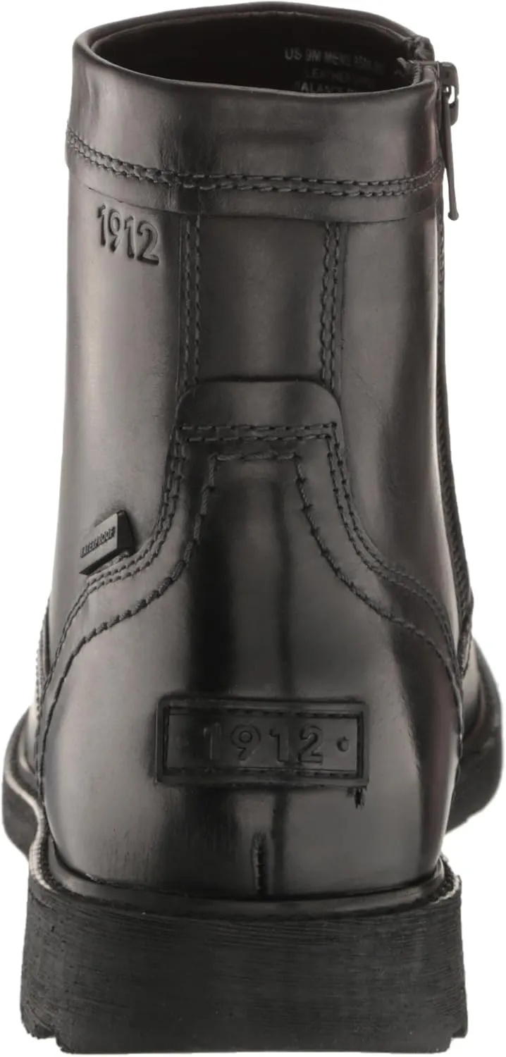 Nunn Bush Men's 1912 Waterproof Plain Toe Zipper Boot Ankle