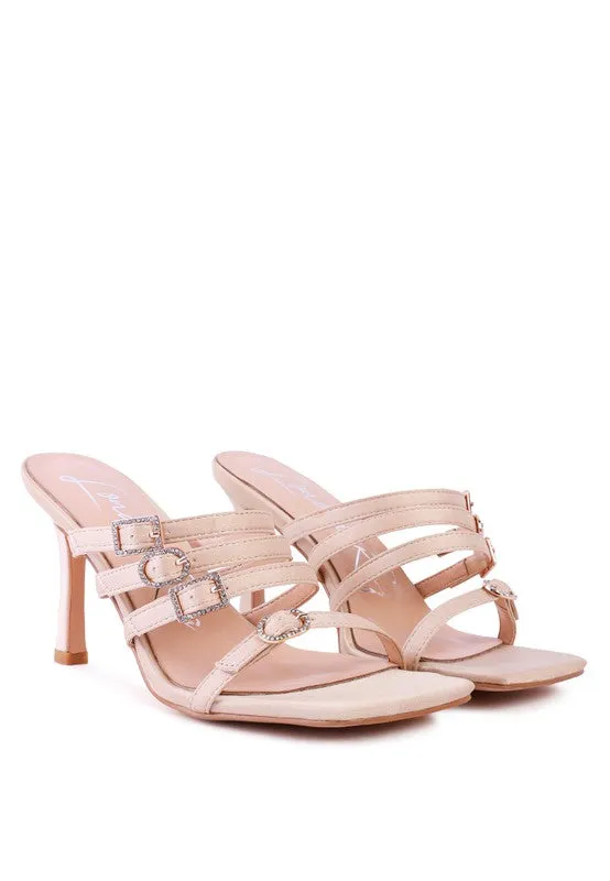NYLE Platform Heeled Sandals