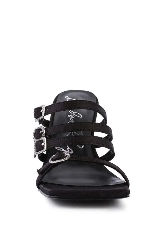 NYLE Platform Heeled Sandals
