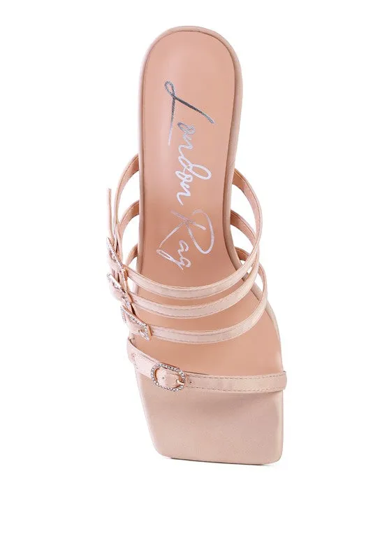 NYLE Platform Heeled Sandals