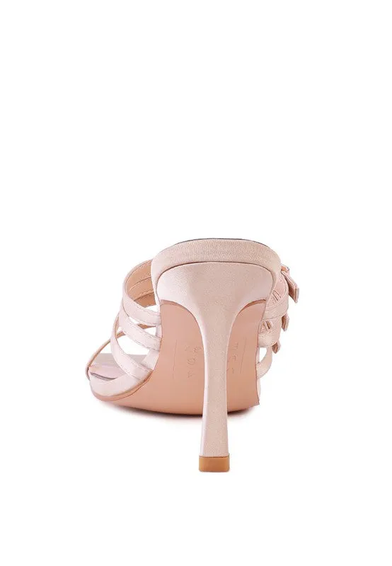 NYLE Platform Heeled Sandals