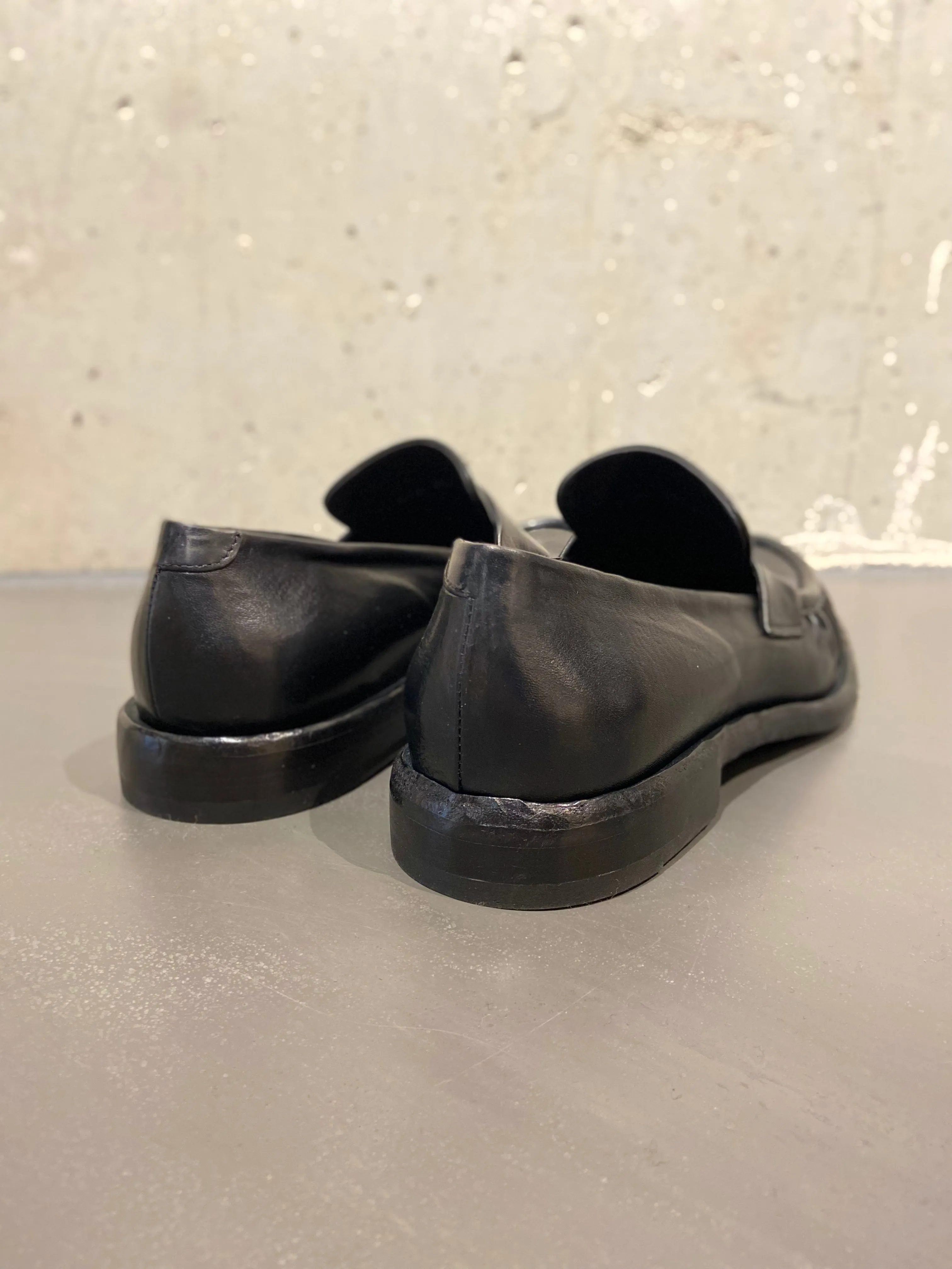 OFFICINE CREATIVE RUGGED/004 LOAFER BLACK