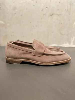 OFFICINE CREATIVE SOUND/001 LOAFER SUEDE TAUPE