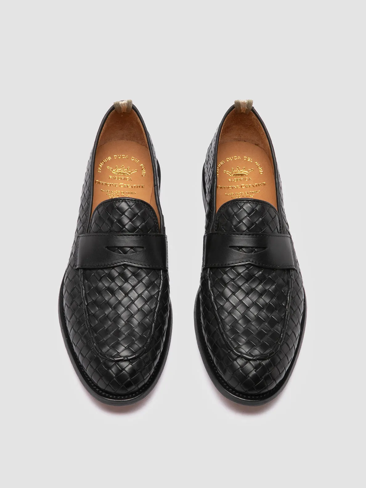 OPERA 003 - Mocassini Penny in Pelle Nera