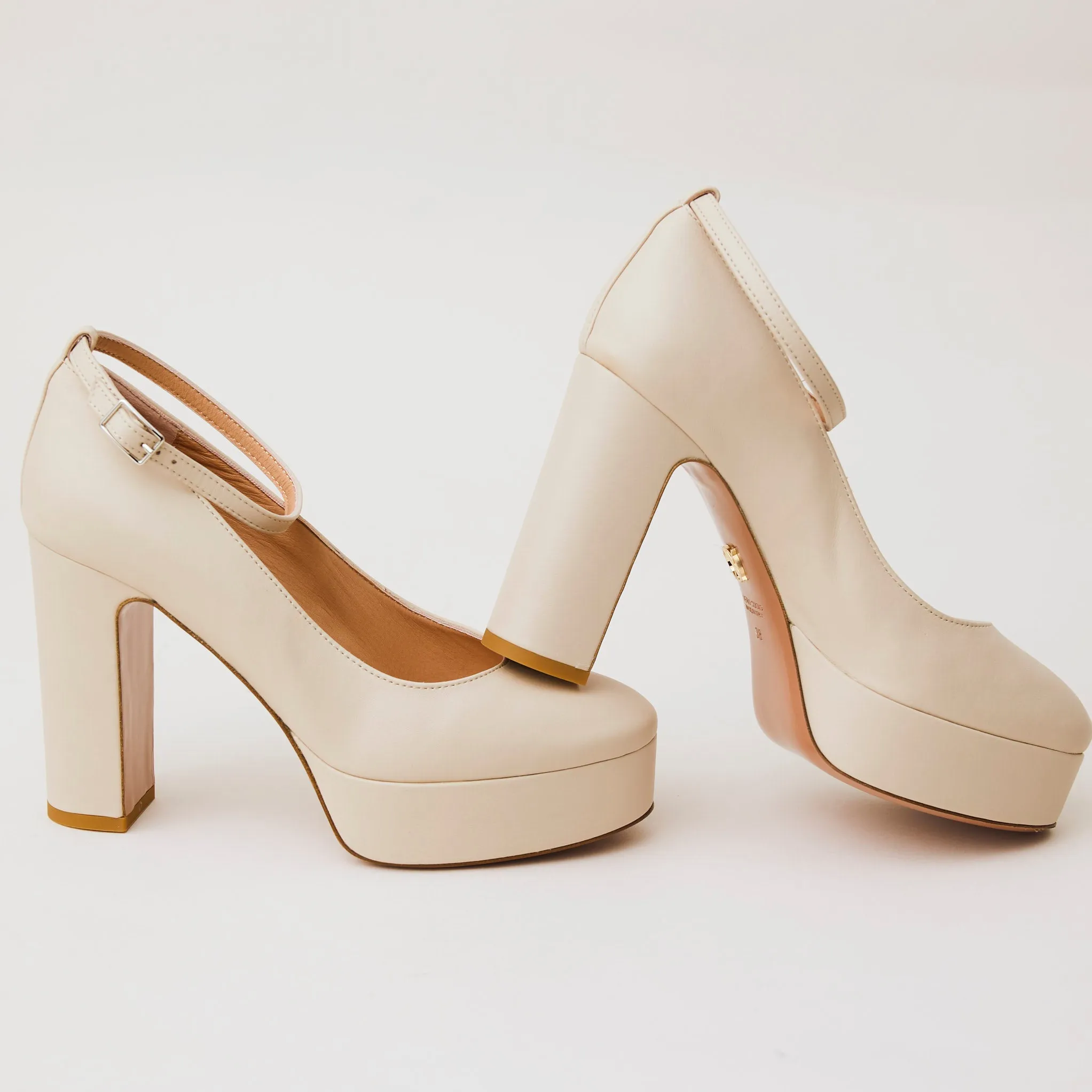 Oxitaly Heeled Platform Shoes