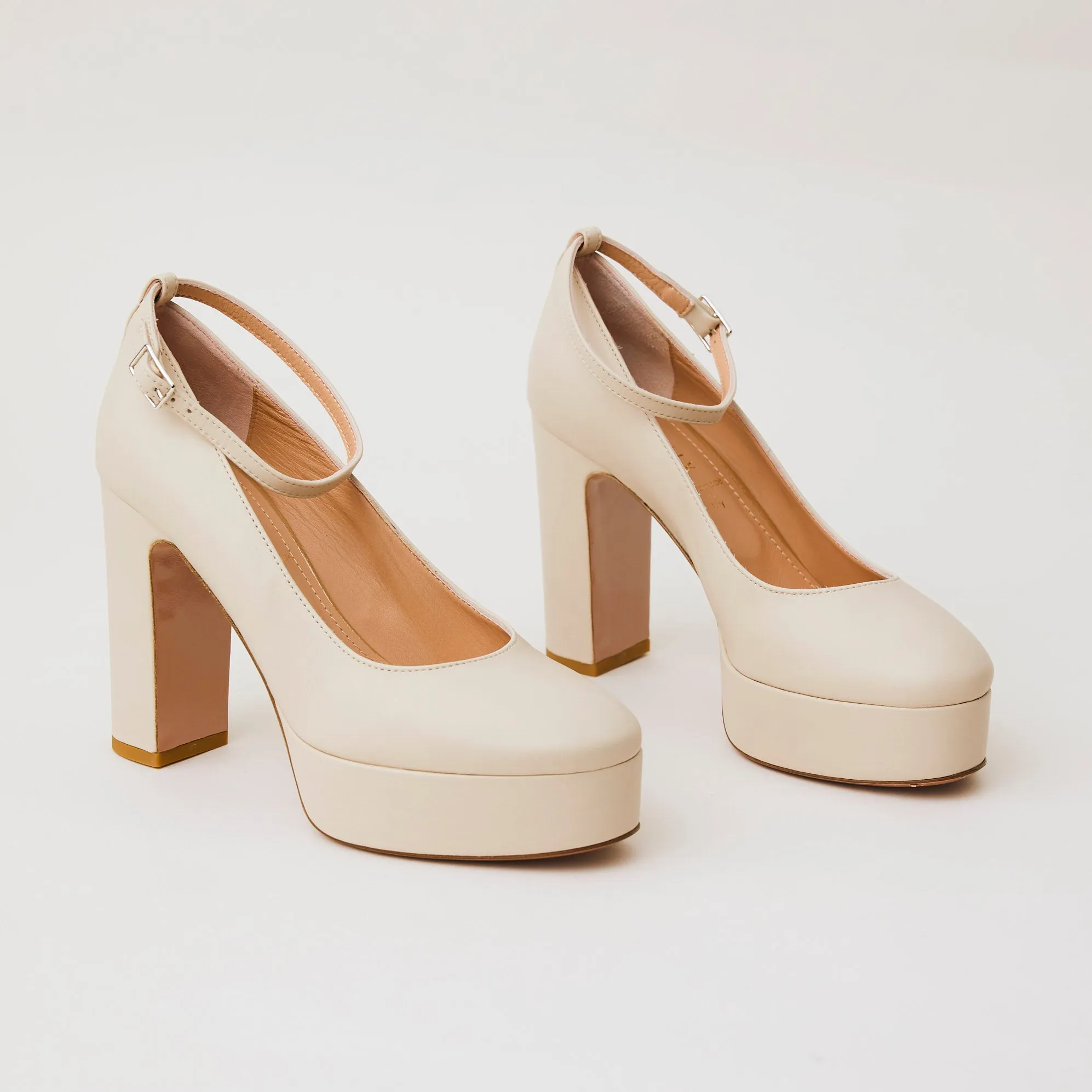 Oxitaly Heeled Platform Shoes