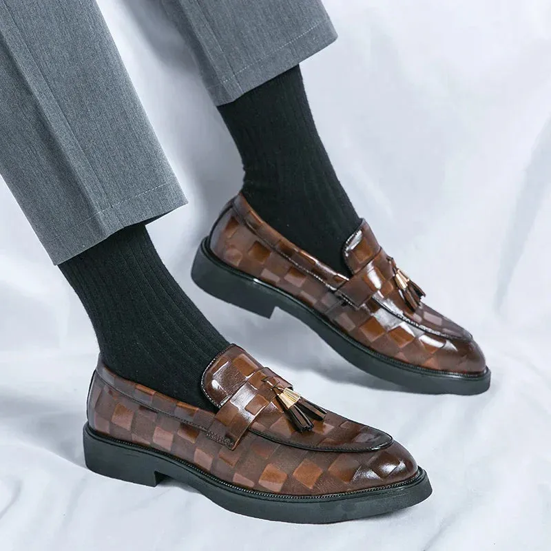 P. Murano | Leather Penny Loafers
