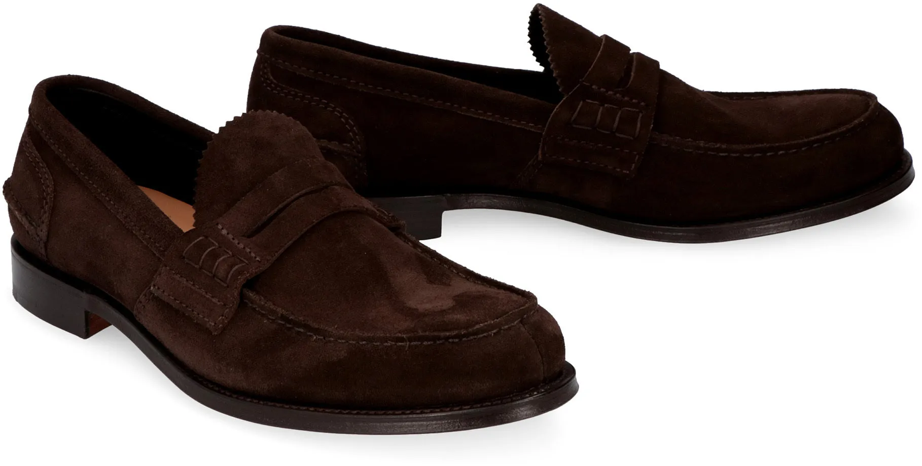 Pembrey suede loafers